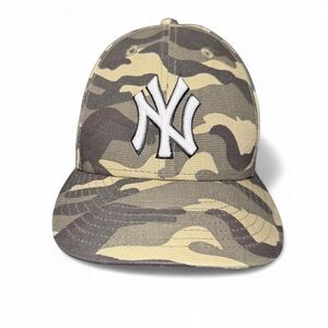NY Yankees New Era Camo 2021 Armed Forces Day On-Field 59FIFTY Fitted 7-1/8